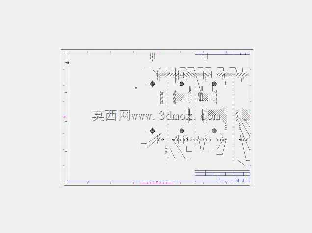 带两级圆柱齿轮的齿轮箱