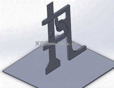 激光切割的机械运动。编号:85