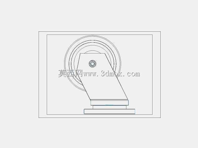 重型双工作回转脚轮