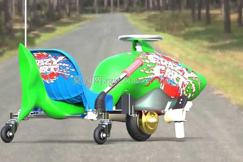 疯狂鲨鱼车