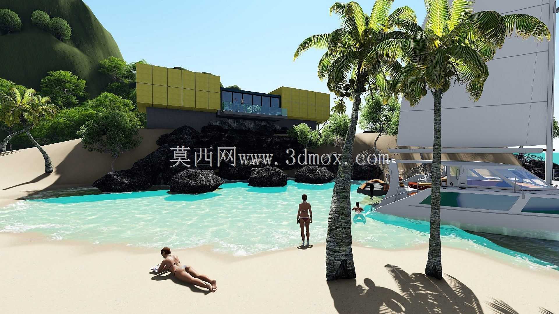 海滩山之家酒店