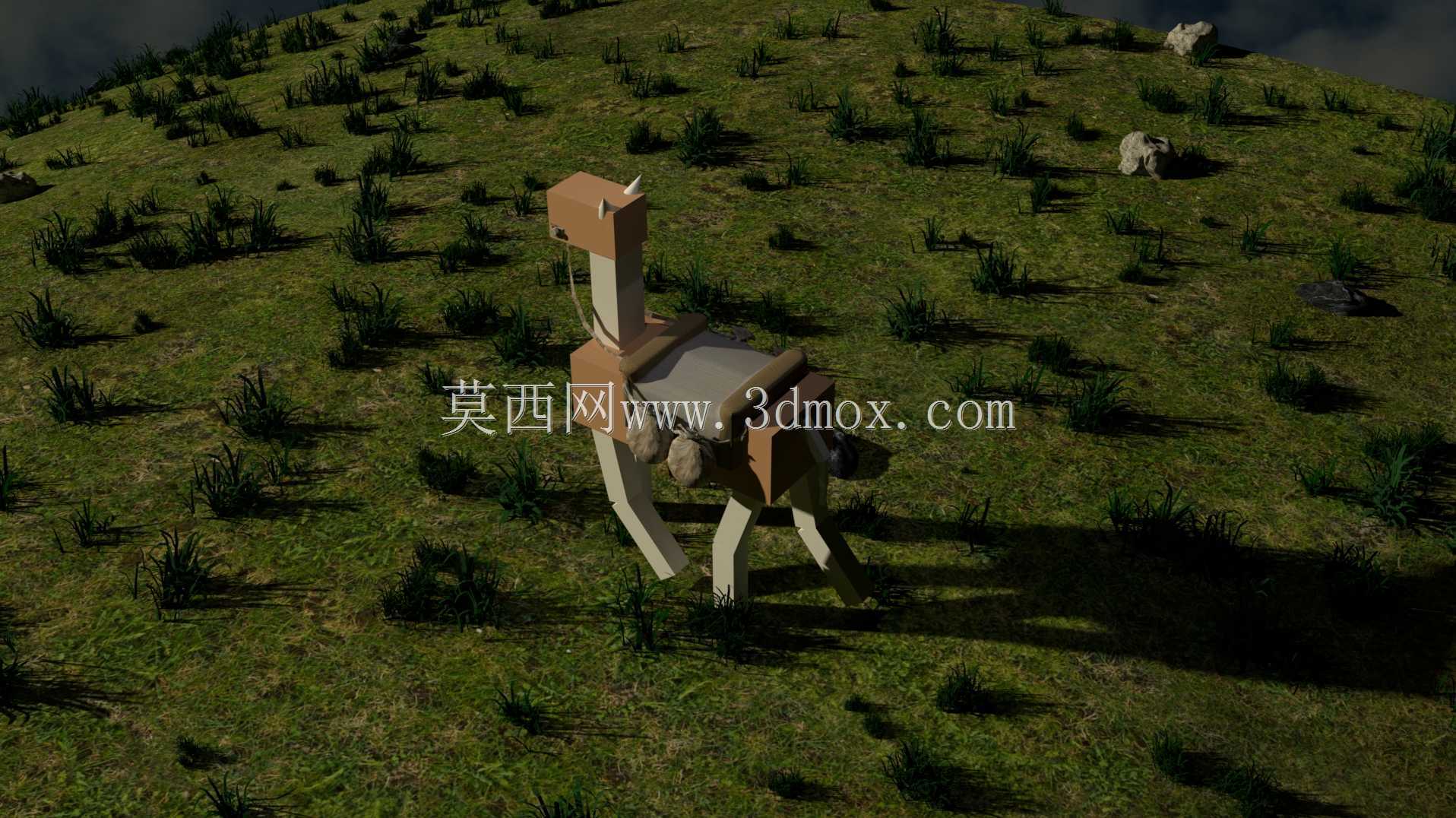 在Yürüme Animasyonu(马行走动画)