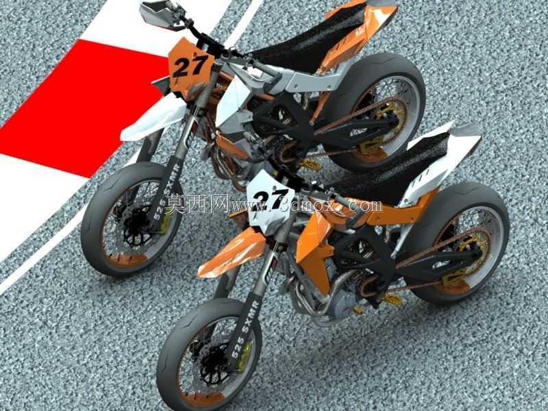 ����Aprilia SXV550��KTM 525�������Ħ�г���Ŀ������Ⱦ��