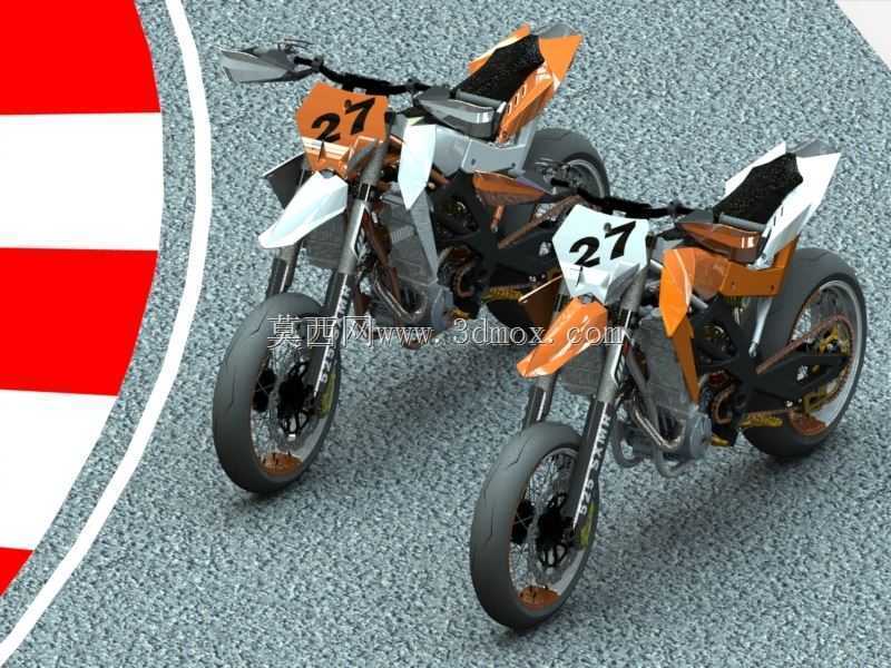 ����Aprilia SXV550��KTM 525�������Ħ�г���Ŀ������Ⱦ��