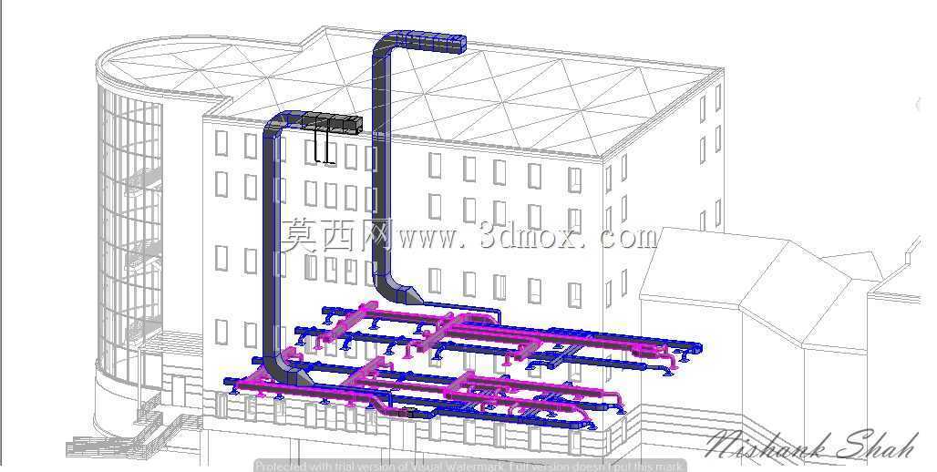 使用Revit MEP的Mechanical模板