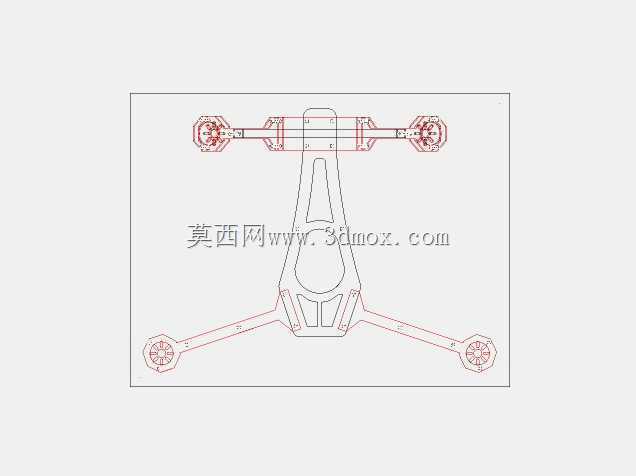 V型尾翼四旋翼机