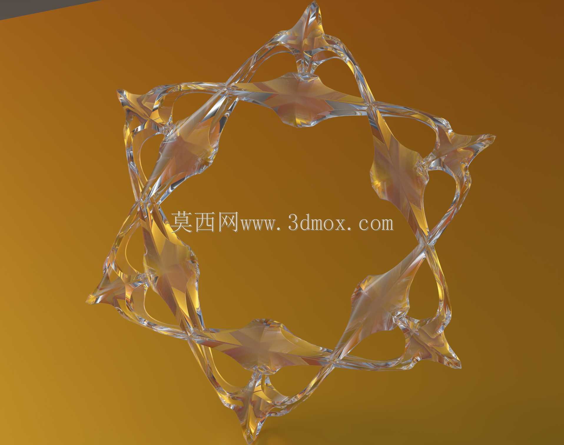 双正三角形双锥衍生有机形状18
