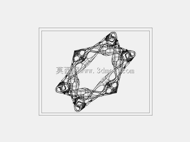 双正三角形双锥衍生有机形状18