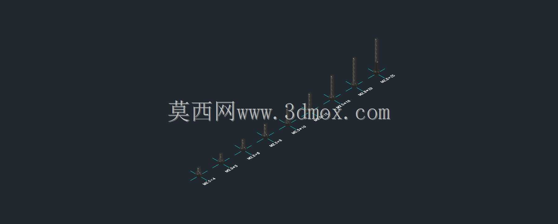 ���ǰ�ͷ��˨M2.5