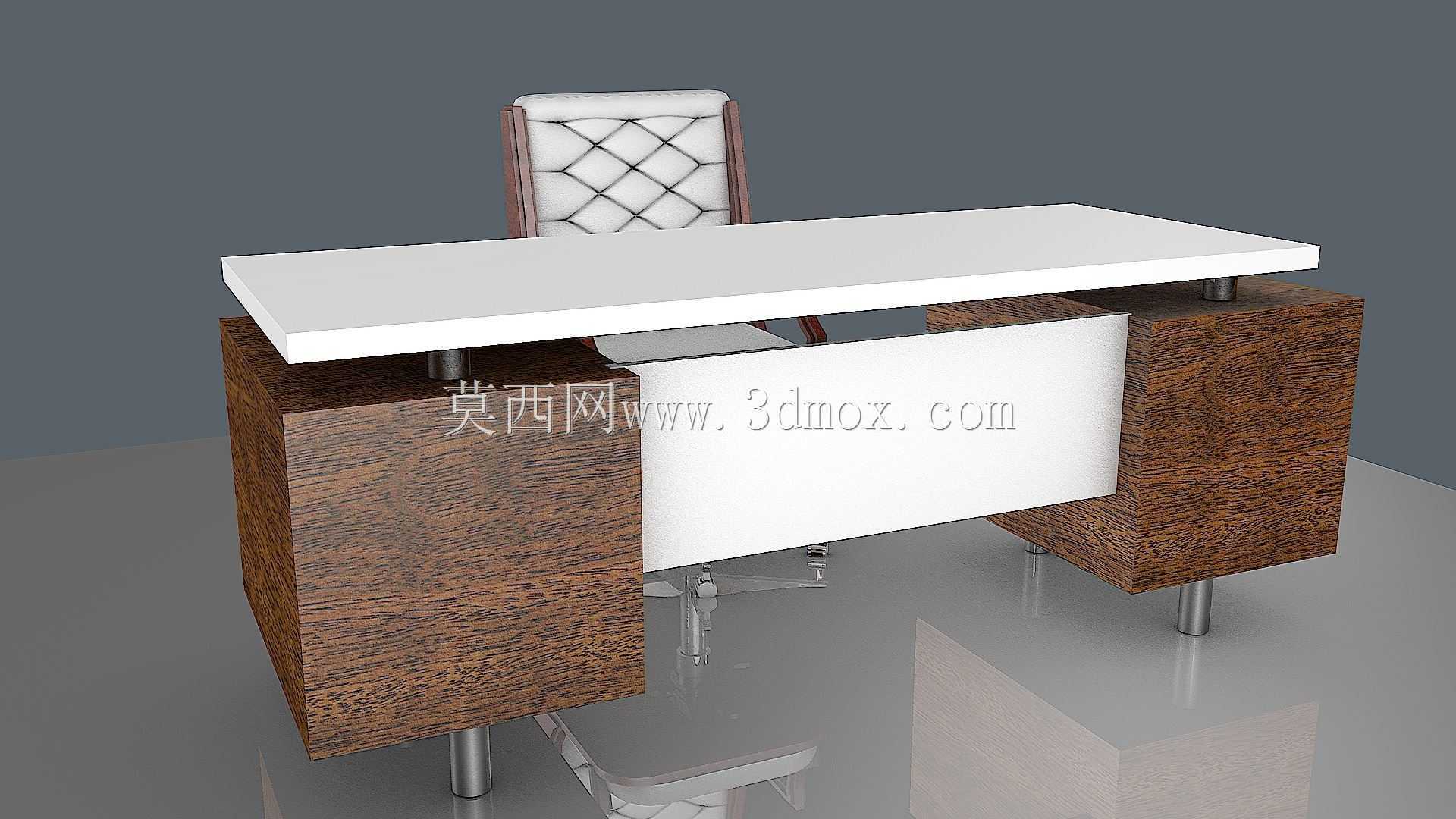 办公桌和扶手椅M.GEESSER