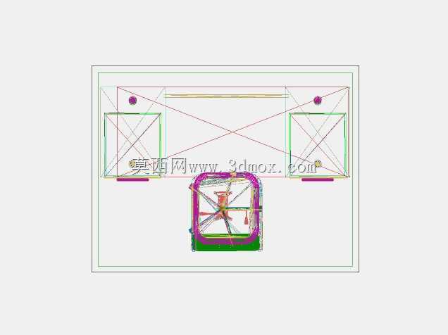 办公桌和扶手椅M.GEESSER
