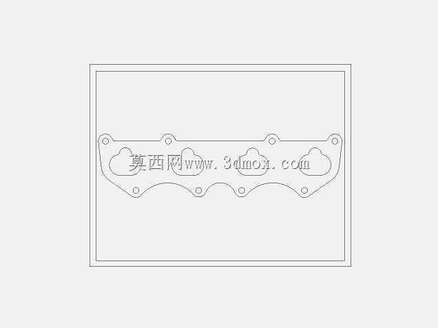马自达FE3进气歧管法兰