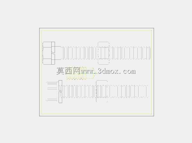 2D螺栓、螺钉\u0026垫圈,带Lisp文件