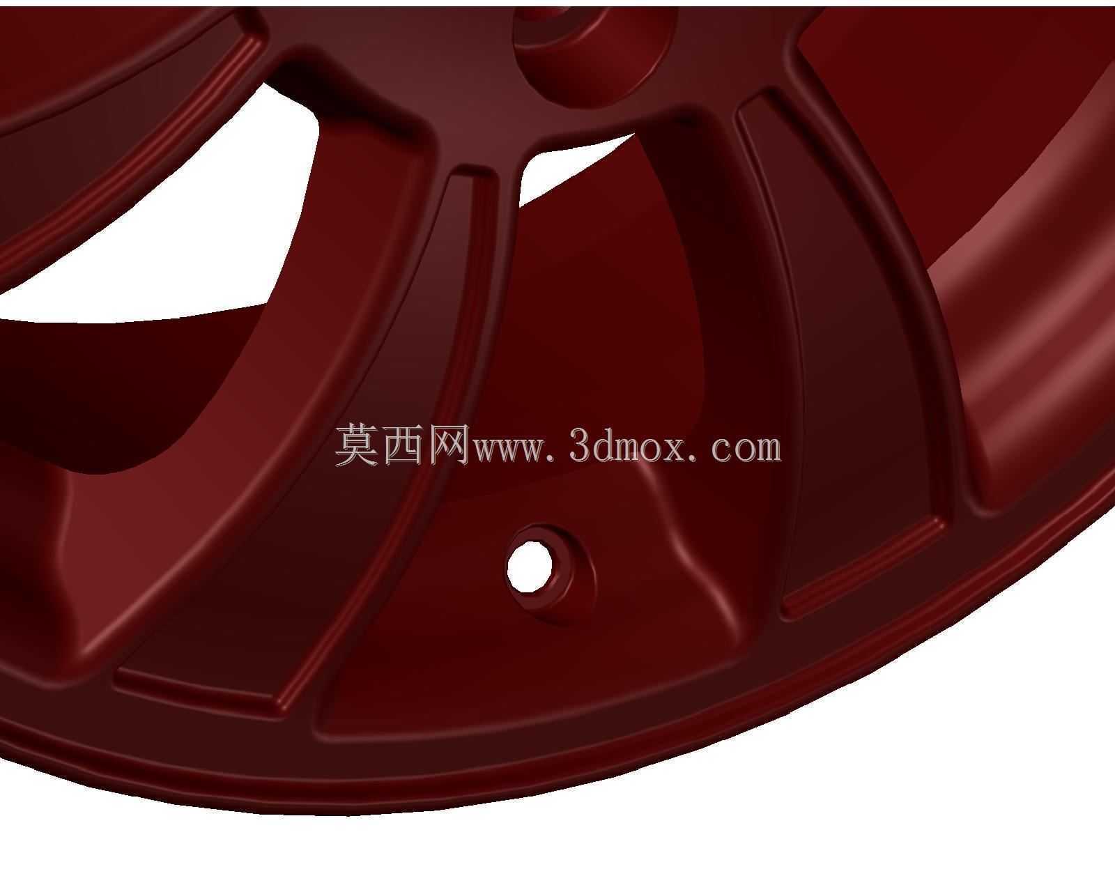 RUEDA(rin-轮辋-车轮)铝合金16X6.5 3D MODELO 08