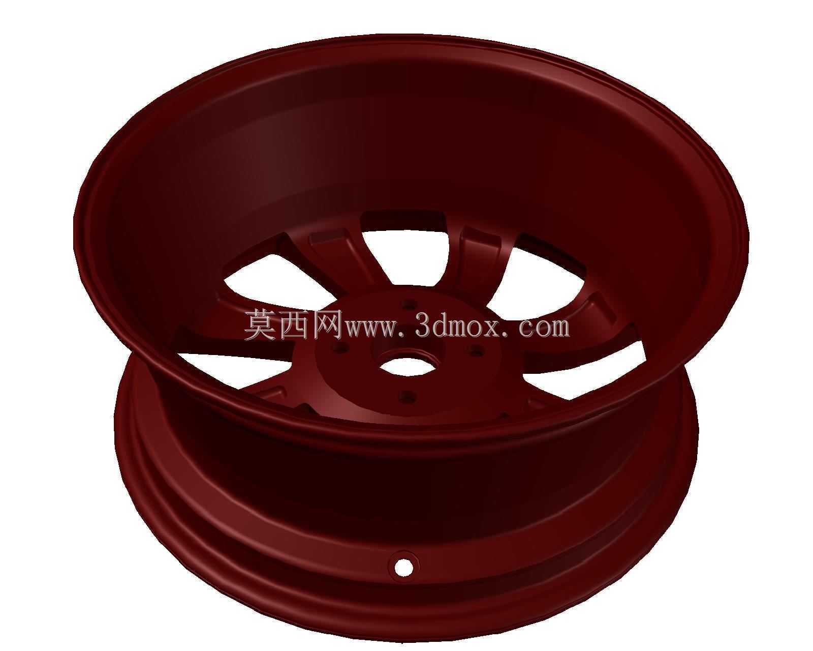 RUEDA(rin-轮辋-车轮)铝合金16X6.5 3D MODELO 08