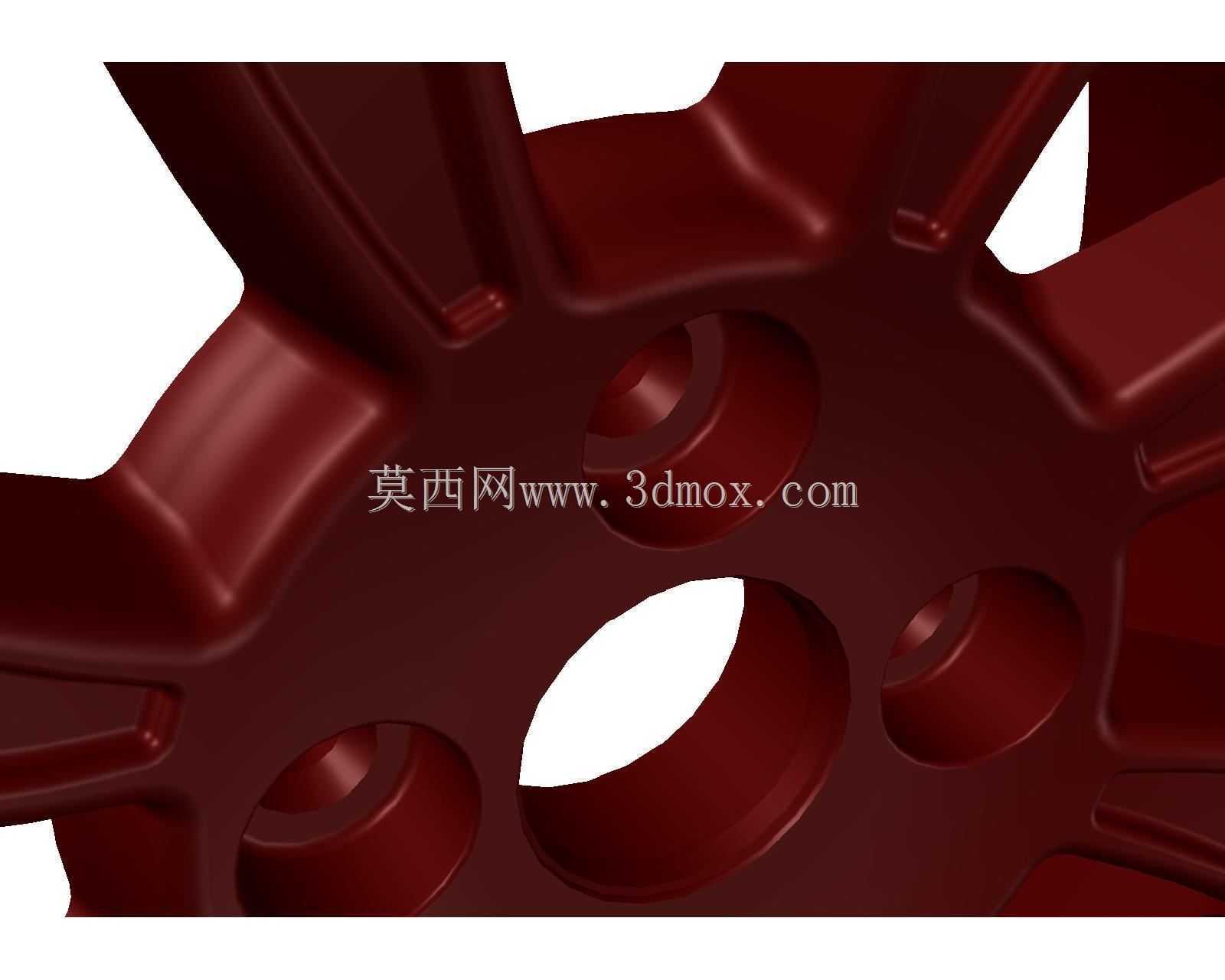RUEDA(rin-轮辋-车轮)铝合金16X6.5 3D MODELO 08