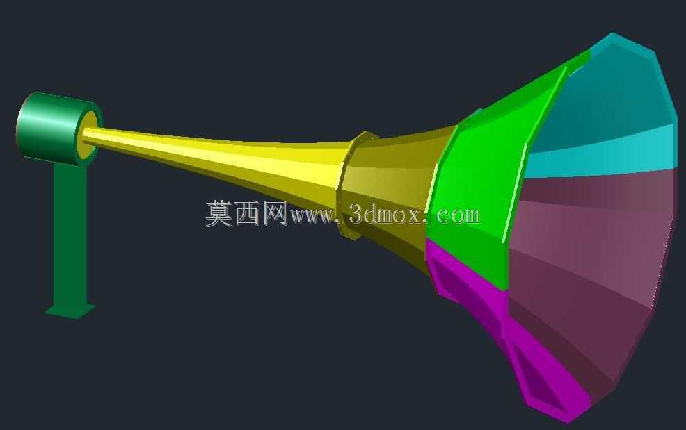 指数前置喇叭扬声器