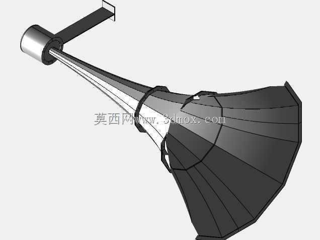 指数前置喇叭扬声器