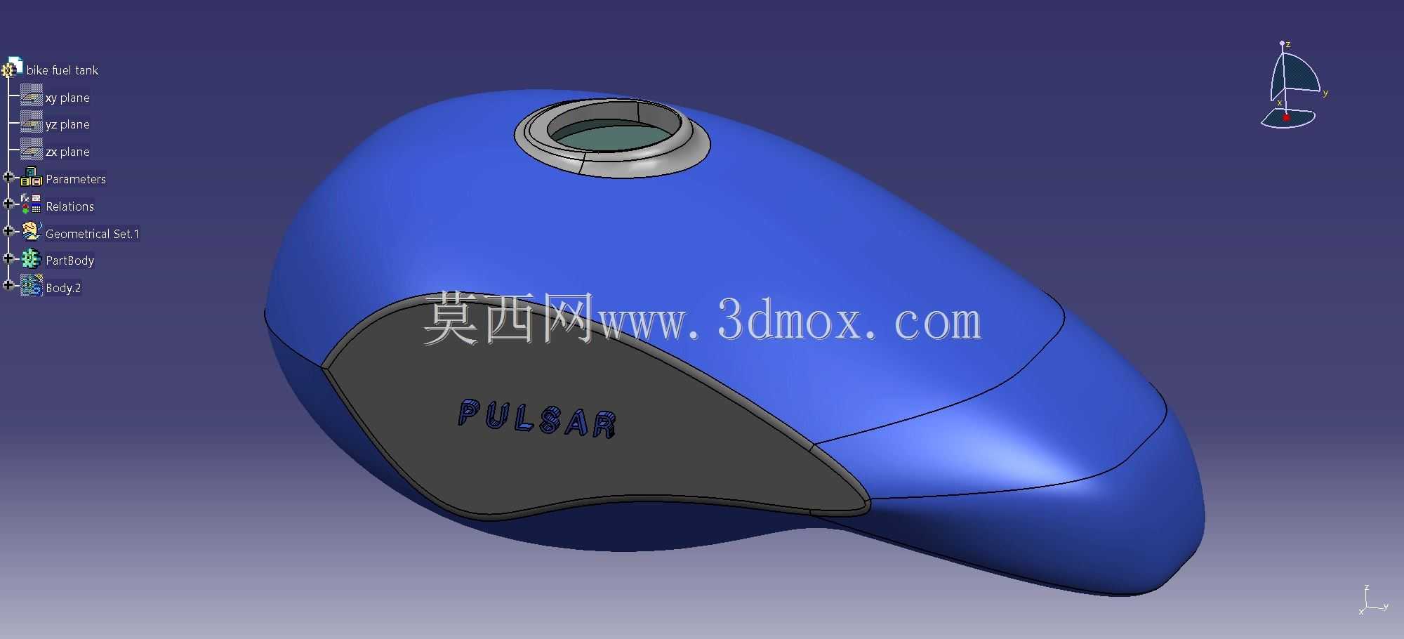 燃油箱(两轮车)