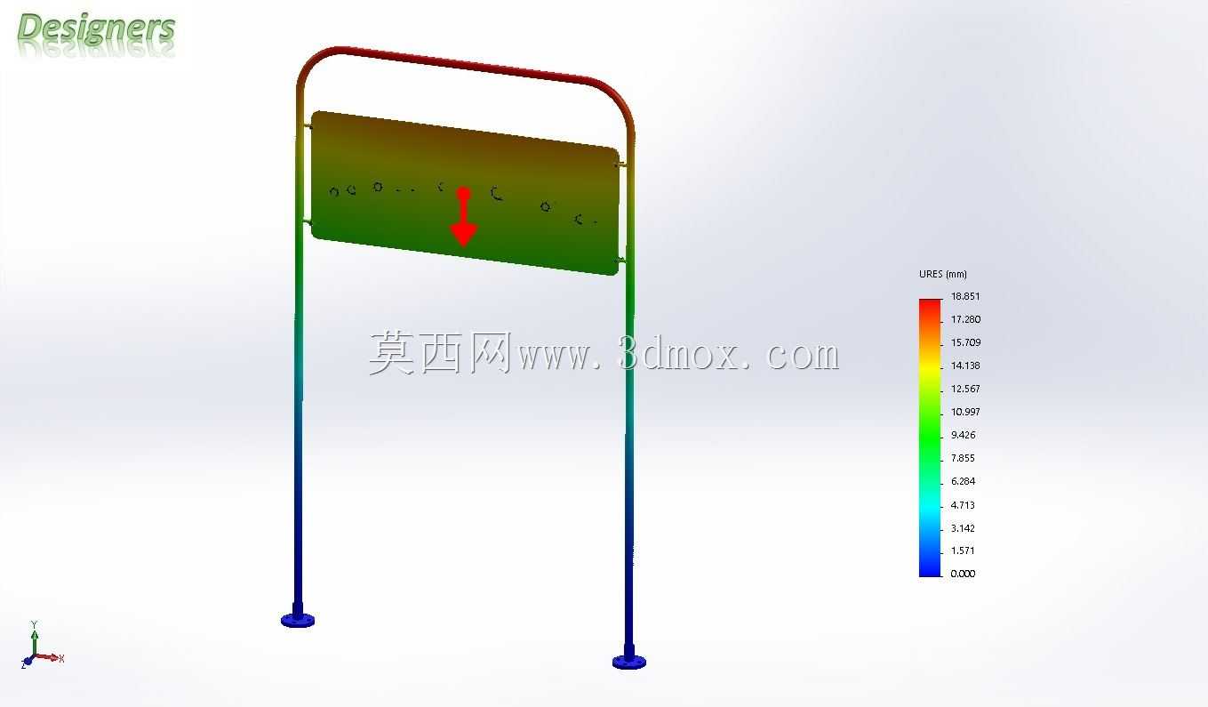 显示围板(使用SolidWorks的CAD、CFD、FEA)