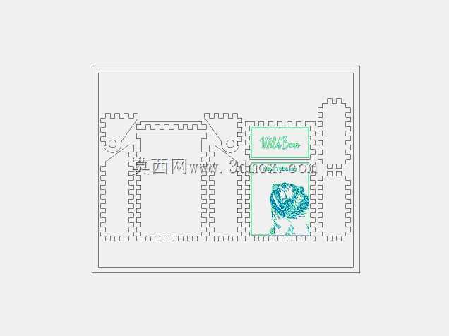 香烟用胶合板盒