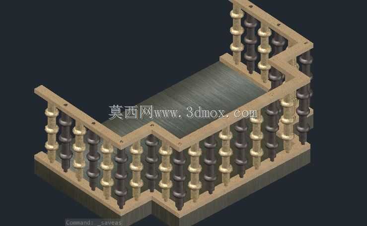 AUTOCAD 3D BALKON