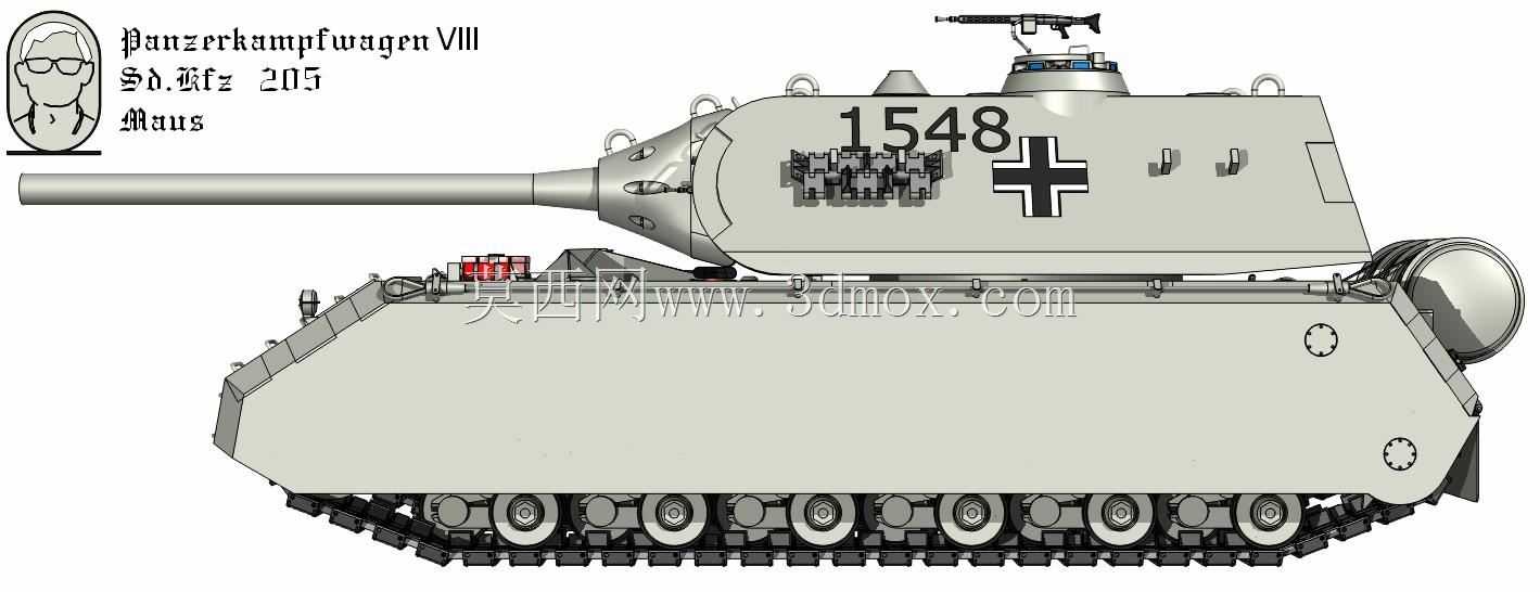 ��ķ���߸��ڰ�װ����Maus Sd.Kfz 205