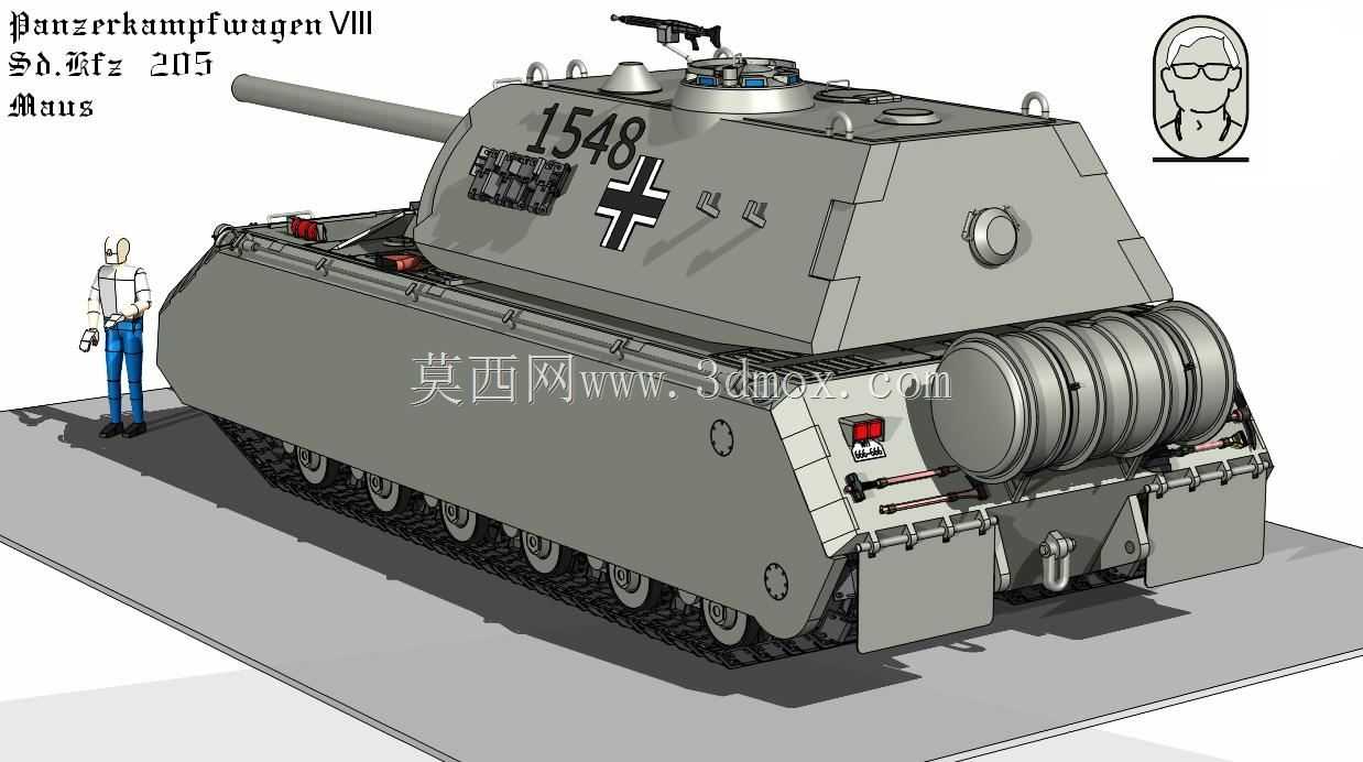 ��ķ���߸��ڰ�װ����Maus Sd.Kfz 205