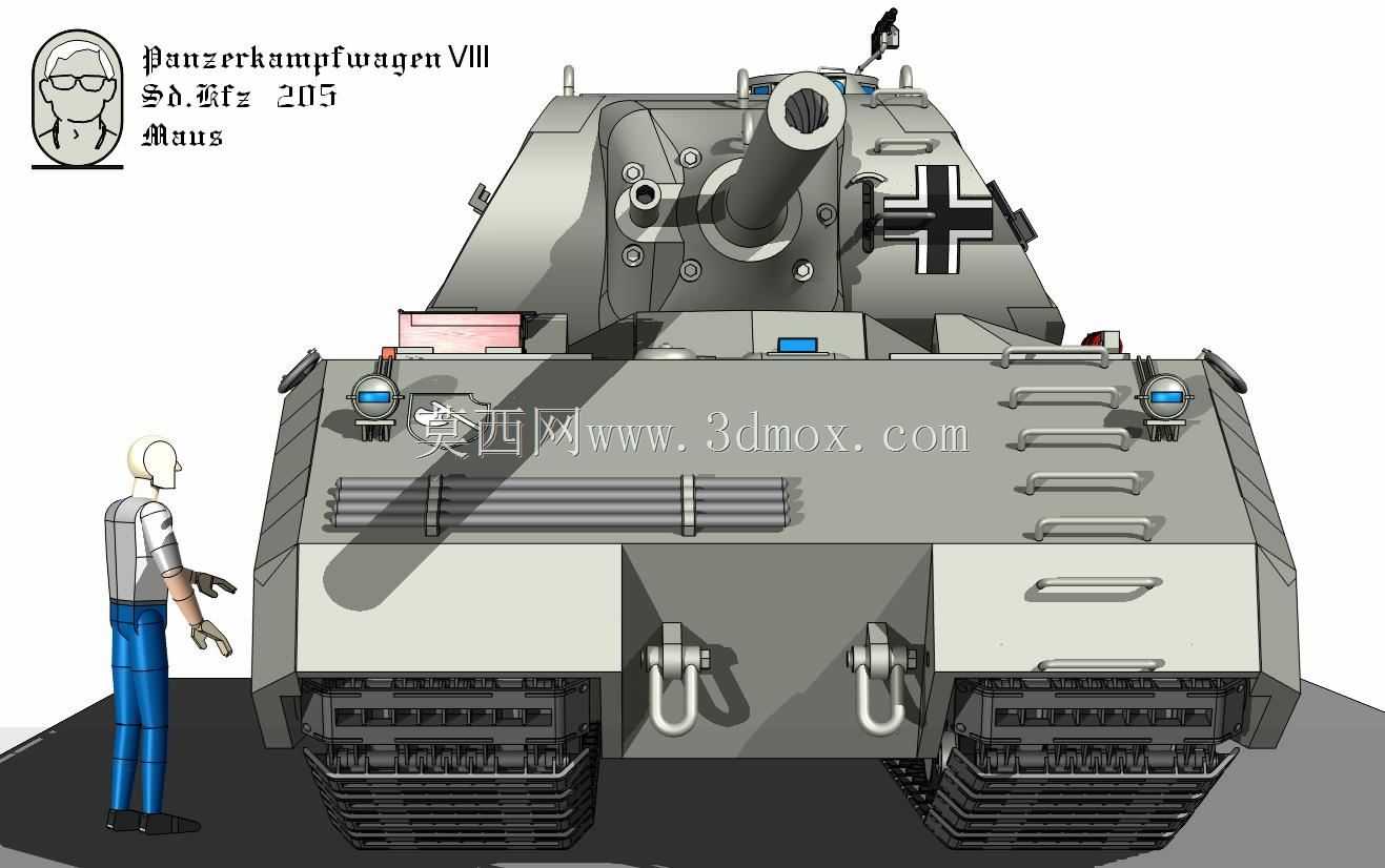 ��ķ���߸��ڰ�װ����Maus Sd.Kfz 205