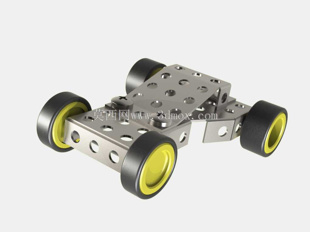 钣金玩具车(Solid Edge ST6\u0026 SolidWorks)