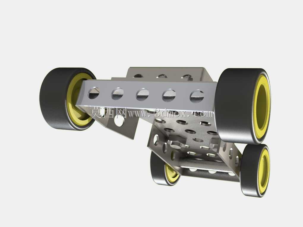 钣金玩具车(Solid Edge ST6\u0026 SolidWorks)