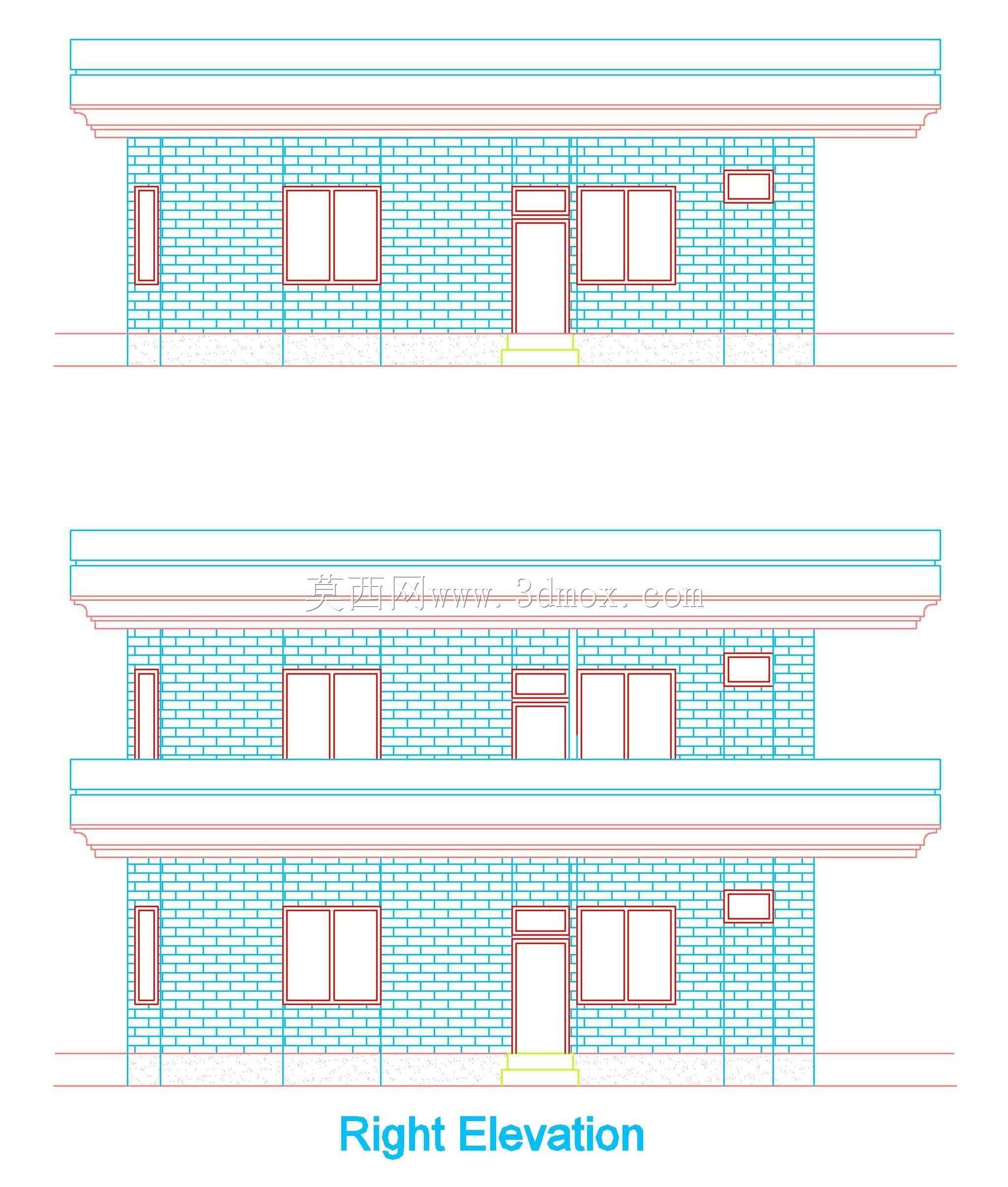 AutoCAD 2013中的3D Banglow