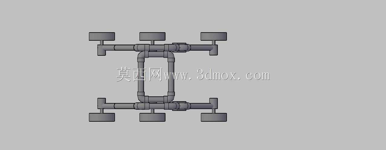 爬梯摇臂转向架