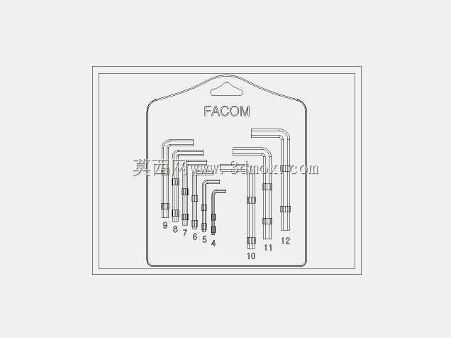 Facom六角键组
