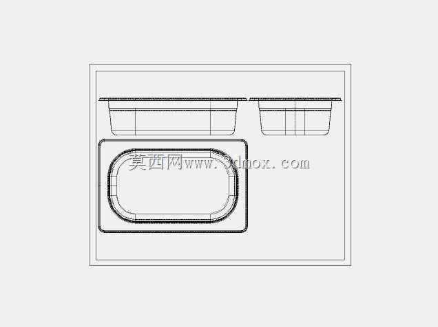 胃标准盘1/3100