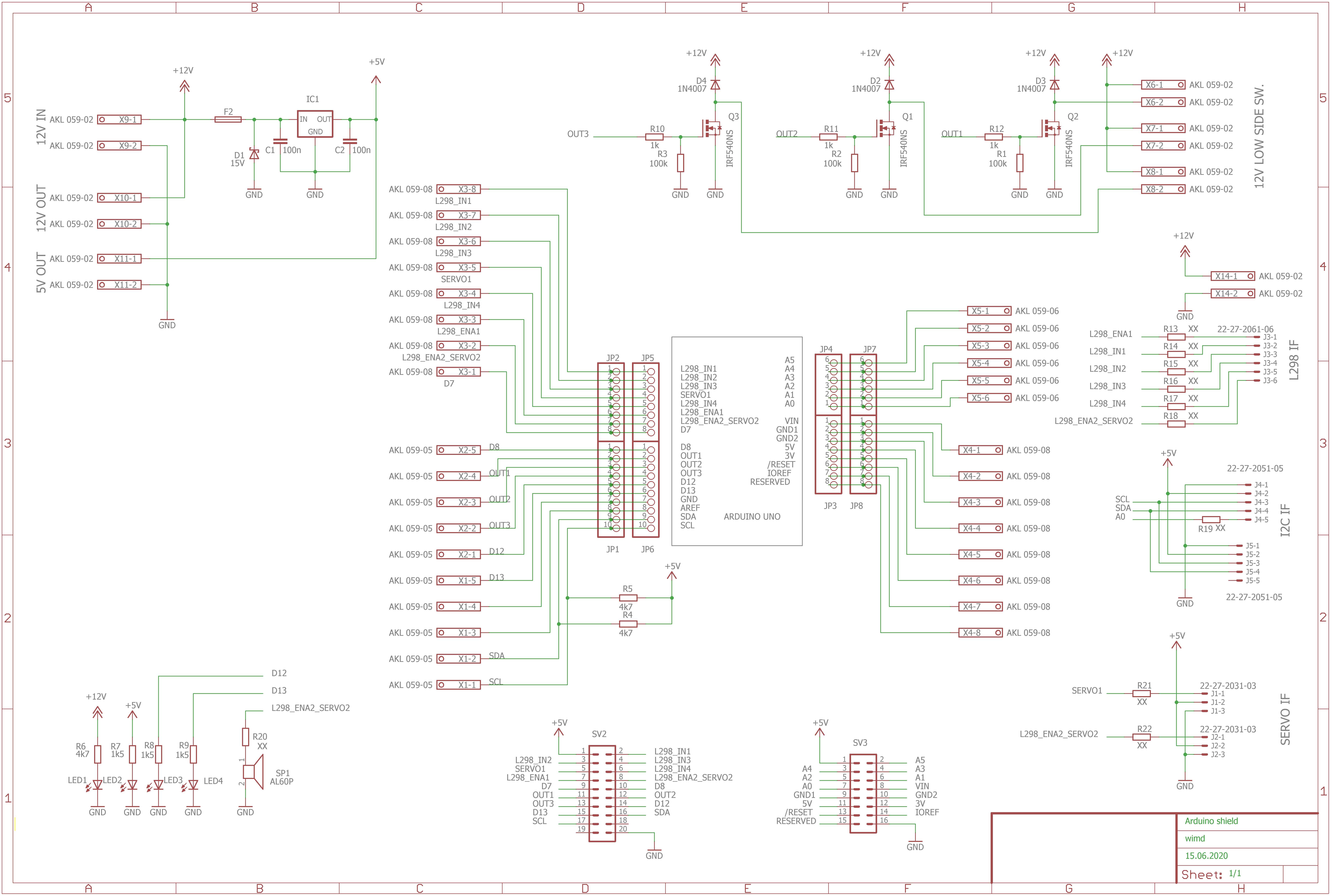 Arduino Uno盾