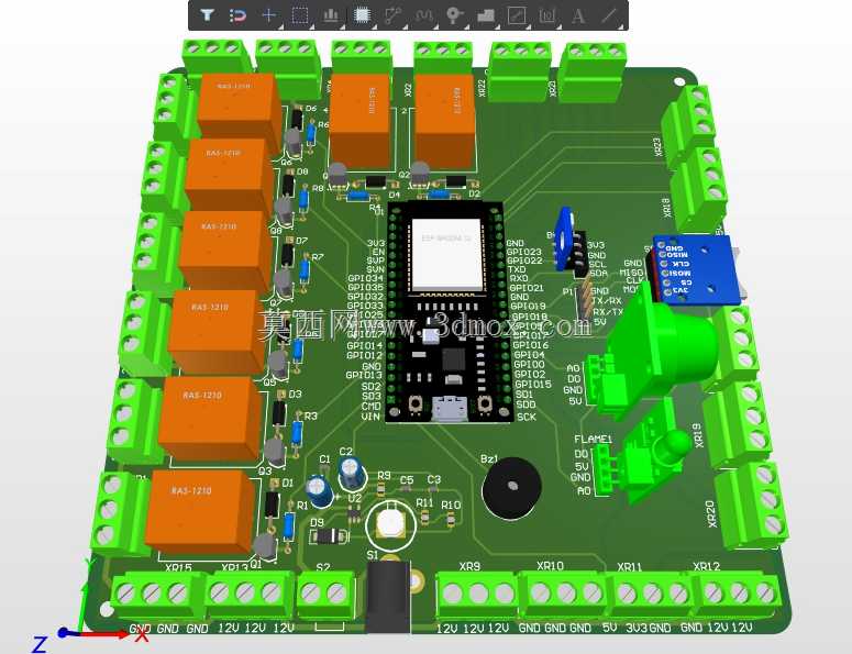 ESP32印刷电路板
