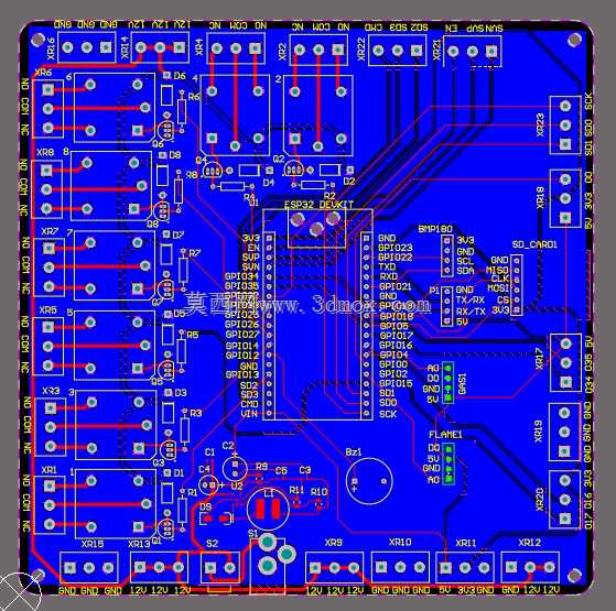 ESP32印刷电路板