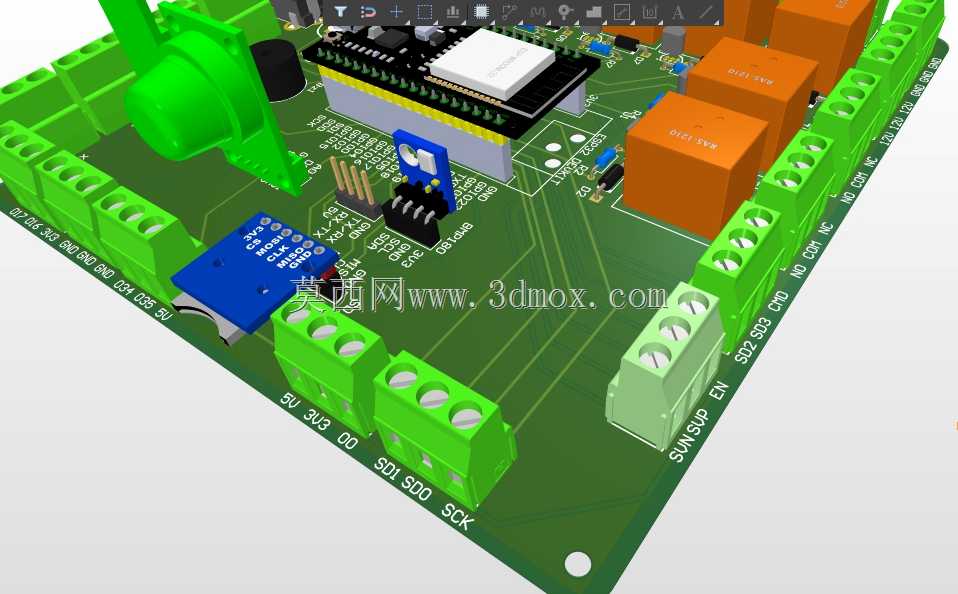 ESP32印刷电路板