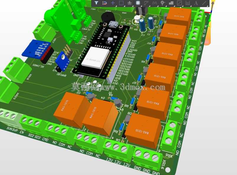 ESP32印刷电路板