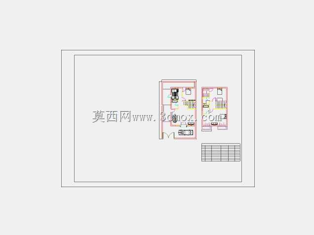 房屋平面图,AUTOCAD Civil 2D+3D