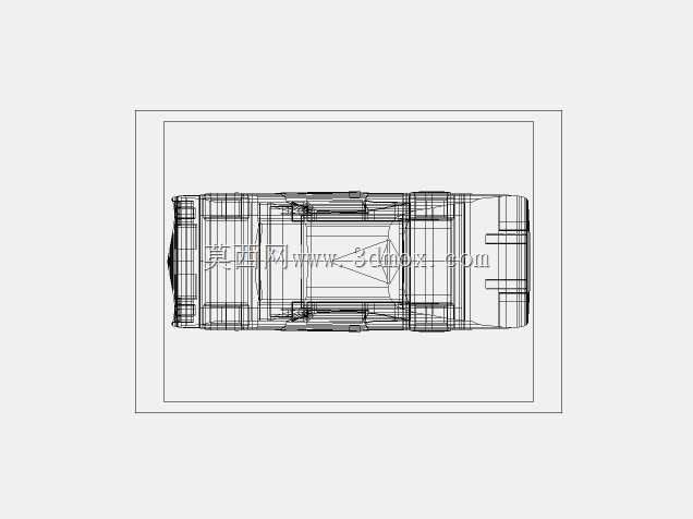 3d黑斑羚车