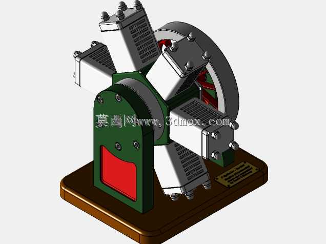 径向发动机(Inventor)