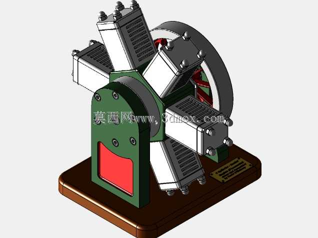 径向发动机(Inventor)