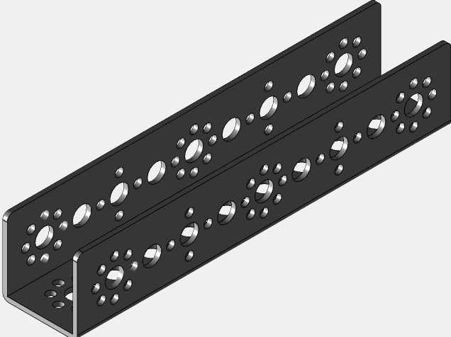 Tetrix零件库(Inventor 2018文件)