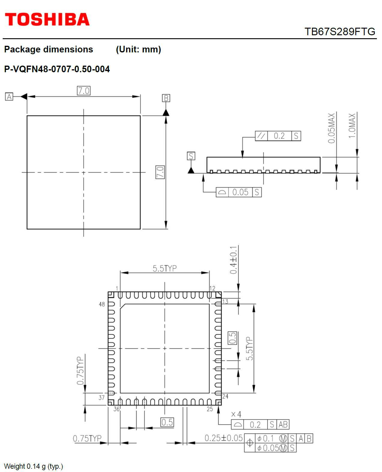 ����P-VQFN48-0707-0.50-004��QFN48��