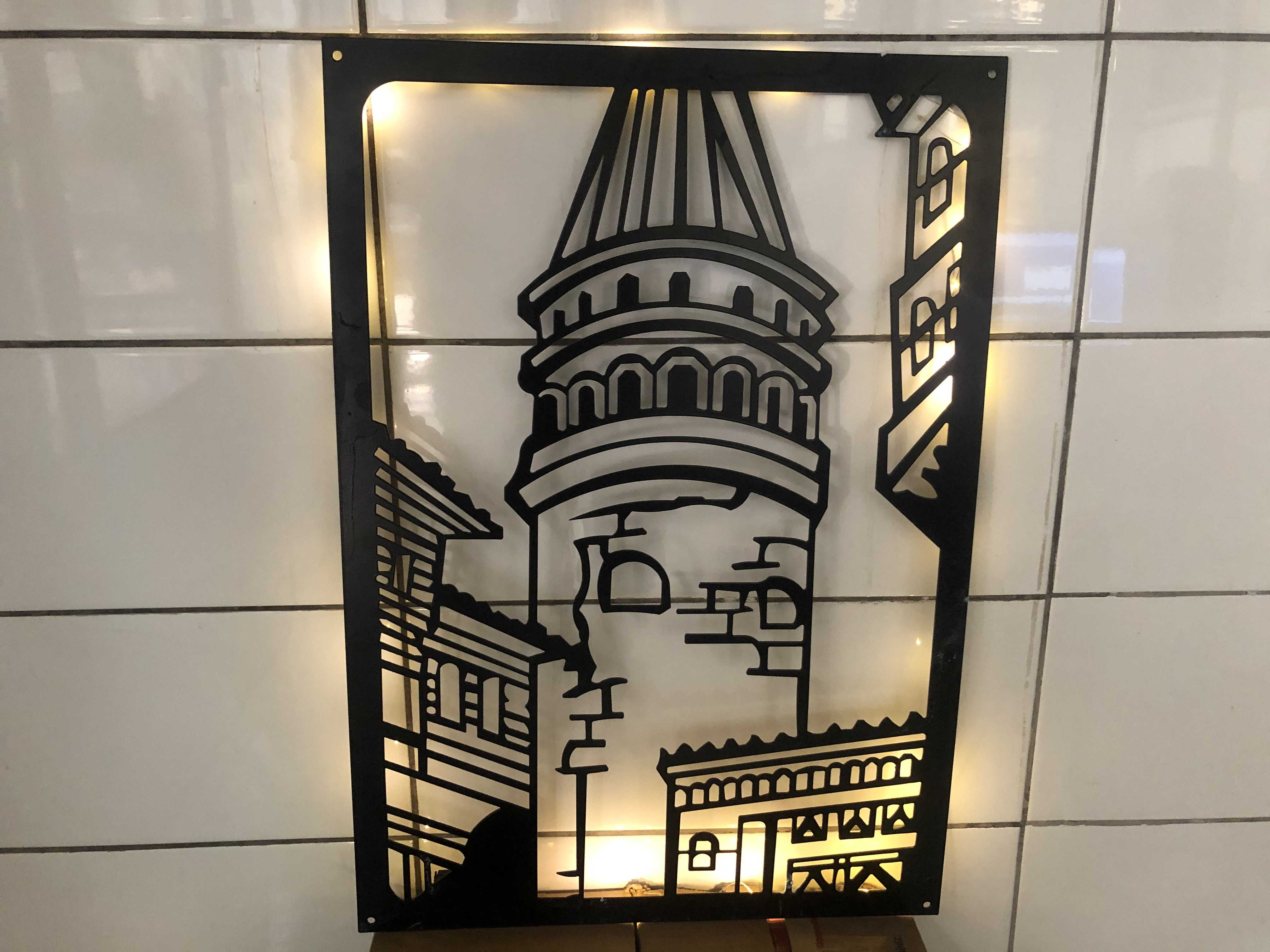GALATA KULESI激光切割