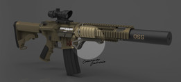 Airsoft M4���
