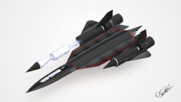 Sr-71黑鸟侦察机
