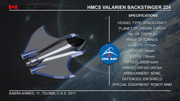 HMCS VALARIEN BACKSTINGER 224